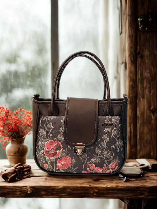 Lucoto handbag poppies