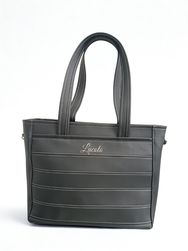 Handtasche Lucoto Shopper Schwarz
