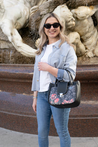 Handtasche Lucoto Mohnblumen 3