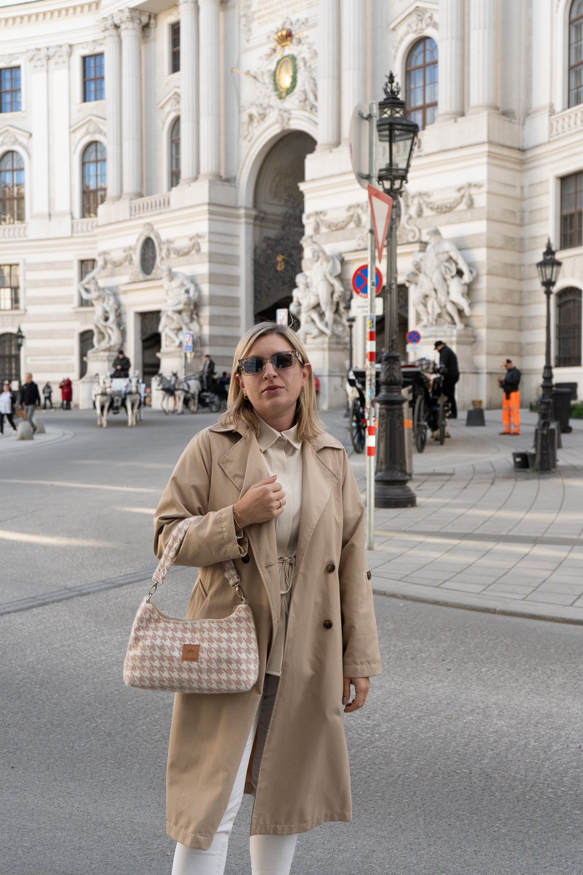 Handtasche Sabitatka Rose Leopard Baguette – Ansicht 4