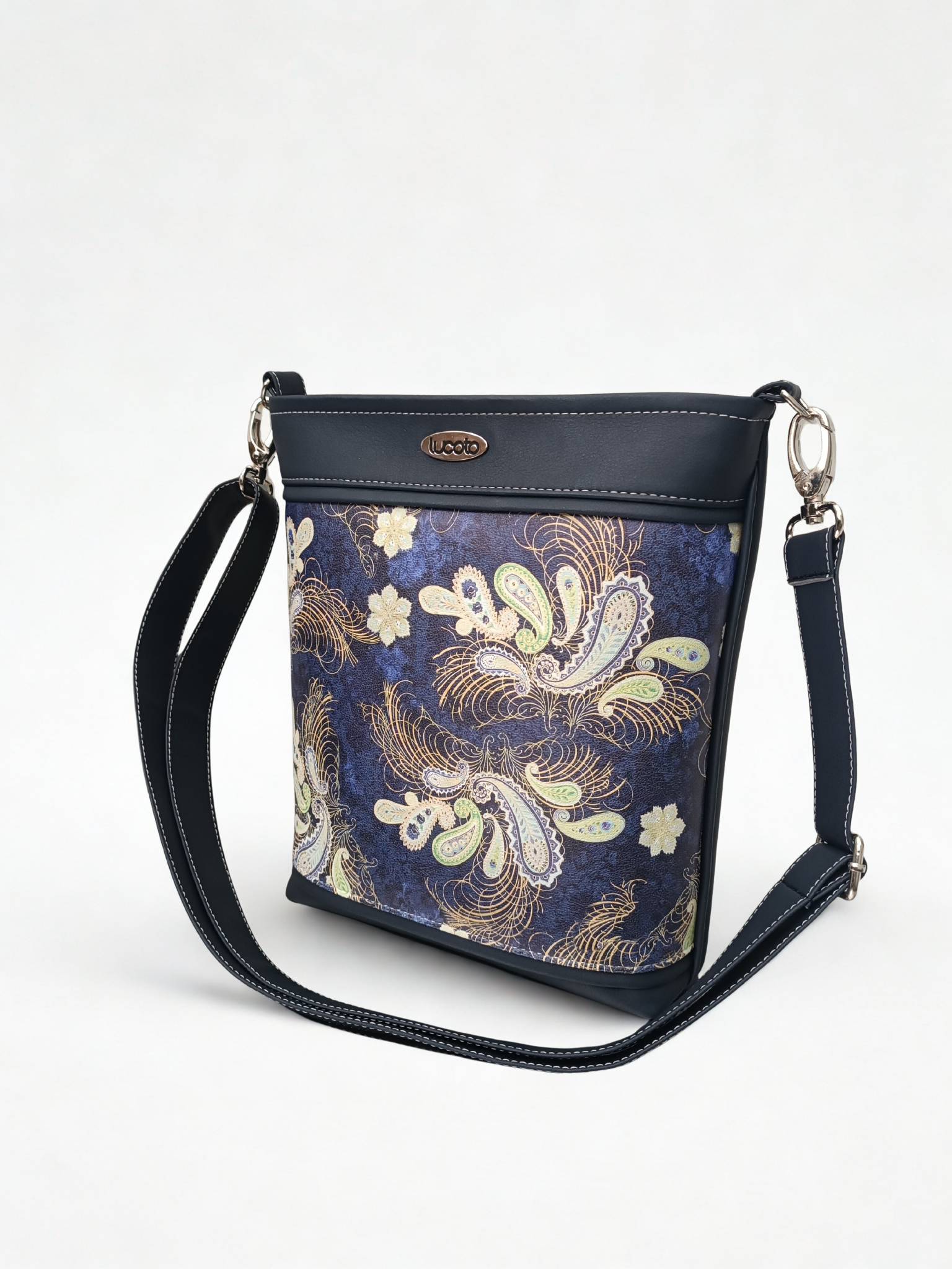 Lucoto FloraStyle handbag, dark blue