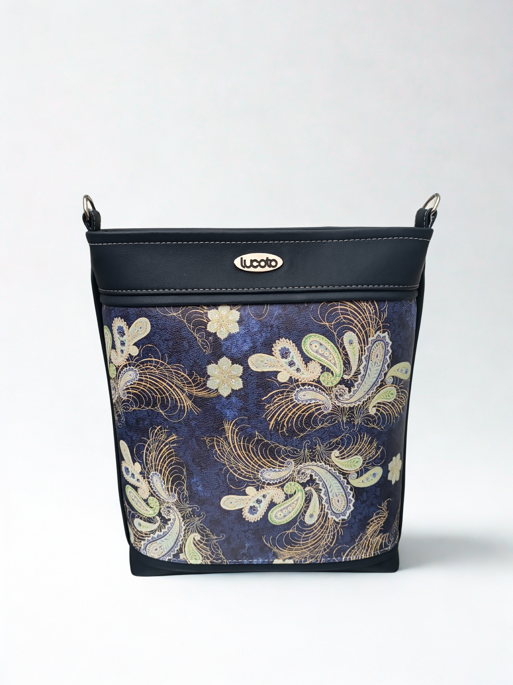 Lucoto FloraStyle handbag, dark blue