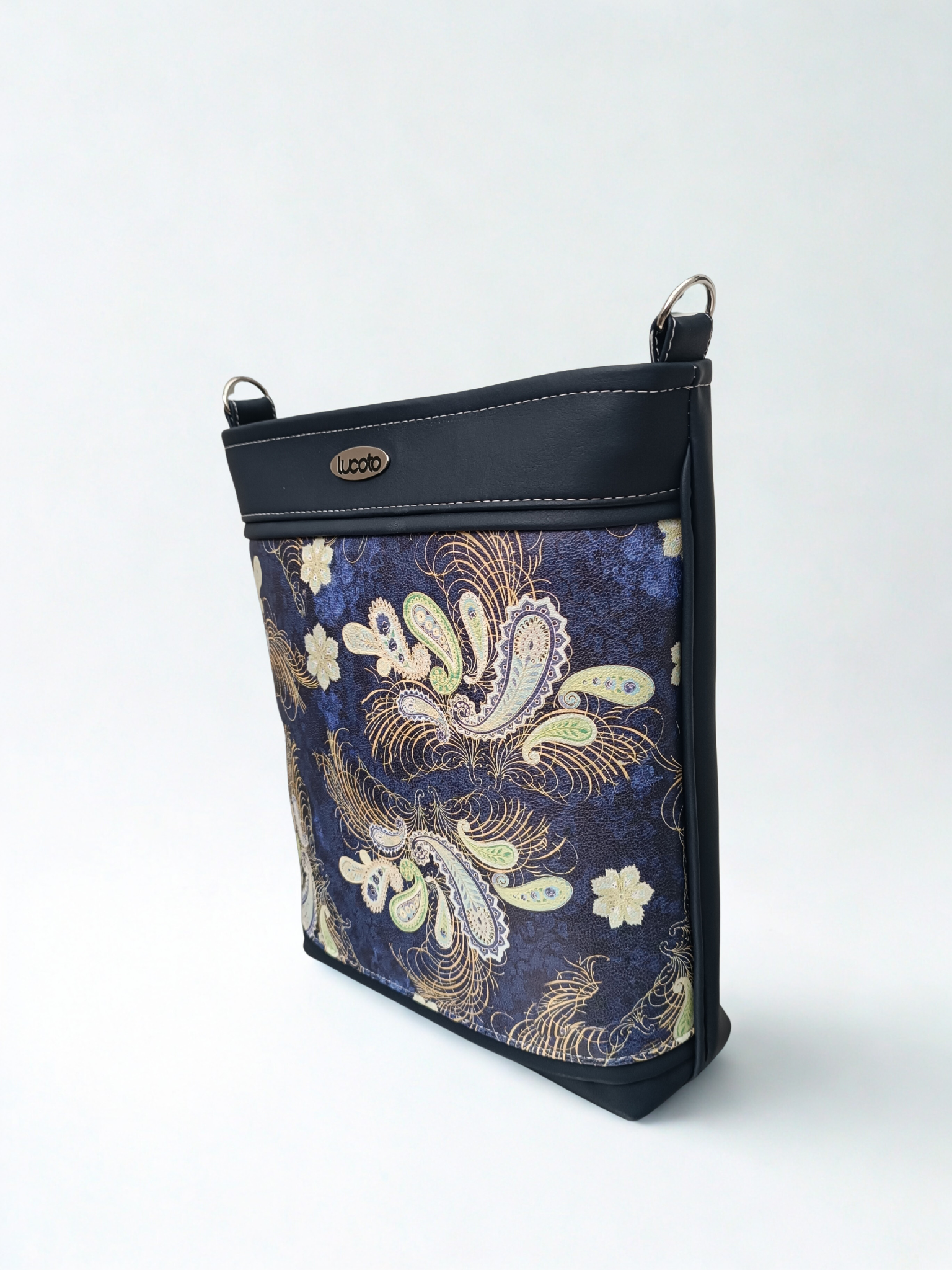 Lucoto FloraStyle handbag, dark blue
