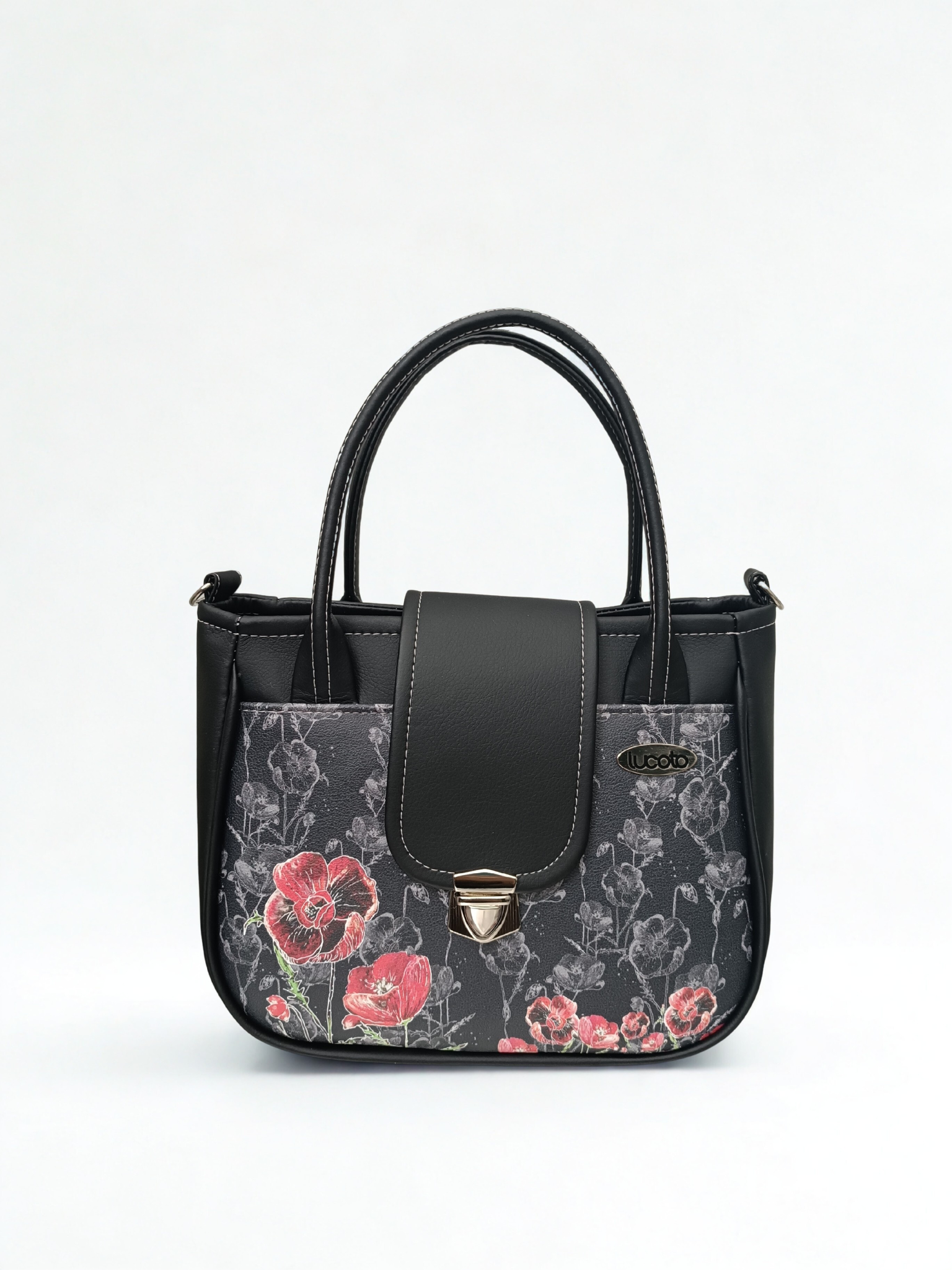 Lucoto handbag poppies