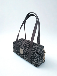 Handtasche Sabitatka Grey Leopard Baguette 3
