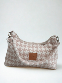 Sabitatka Rose Leopard Baguette handbag 2