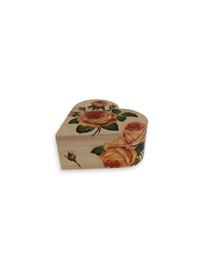 Herzförmige Schmuckschatulle - Rosen 4