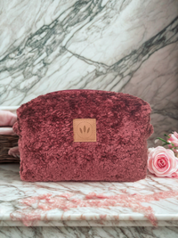 Sabitatka Bordeaux cosmetic bag 1