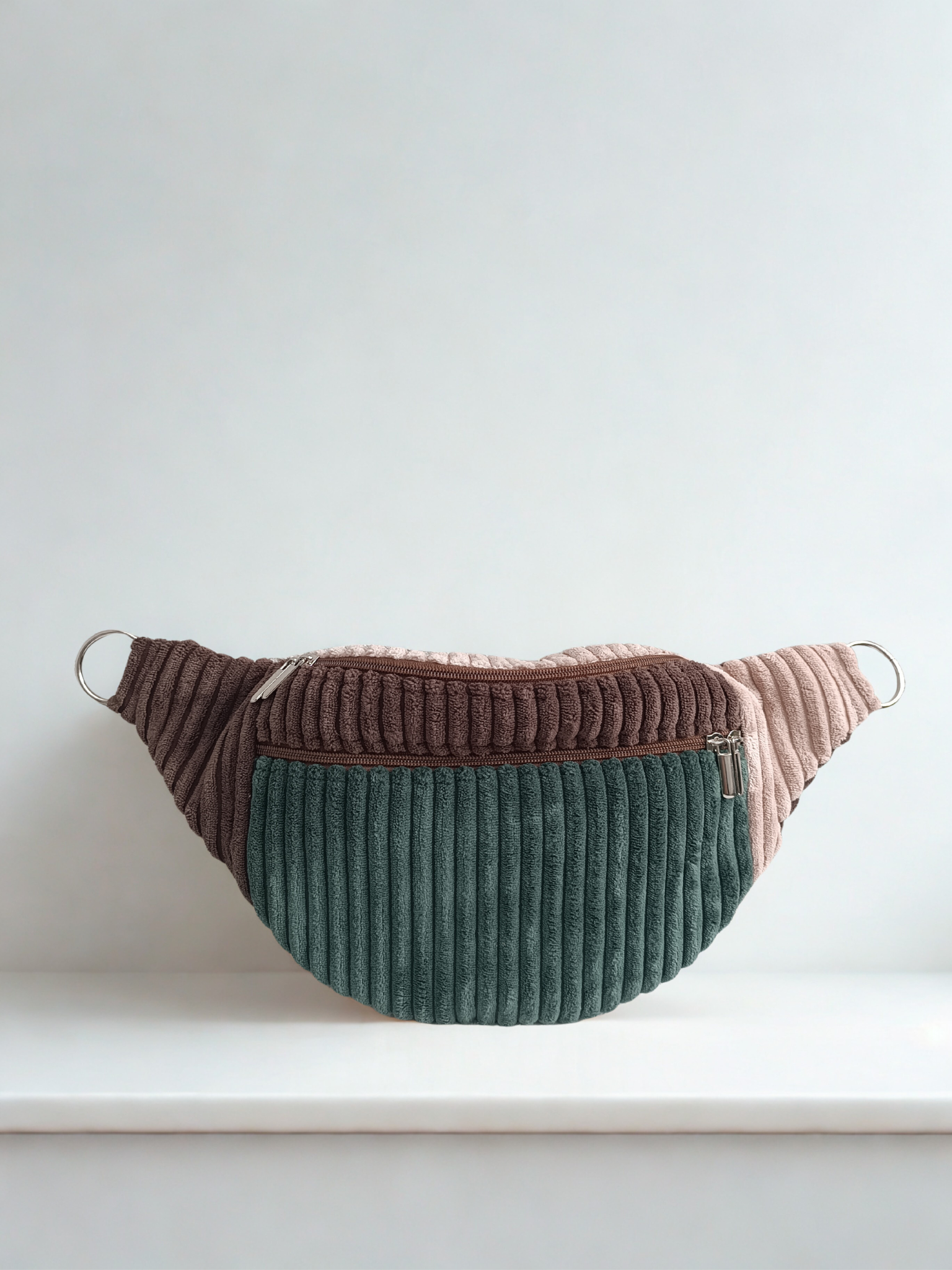 Retro Cord Bauchtasche