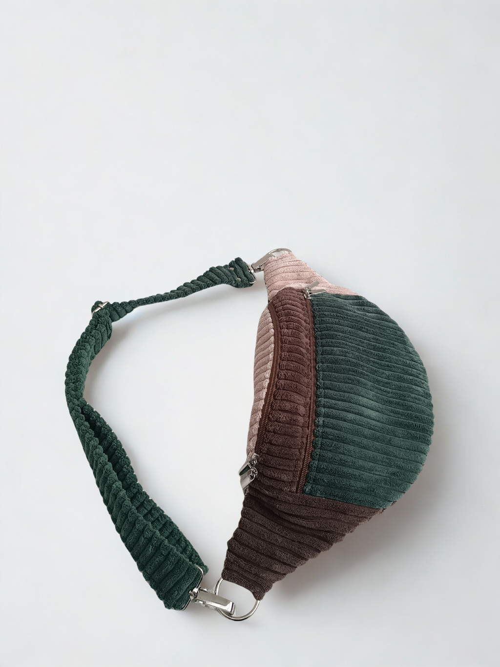 Retro Cord Bauchtasche