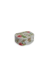 Kofferförmige Schmuckschatulle - Rosen I 3