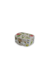 Kofferförmige Schmuckschatulle - Rosen I 4