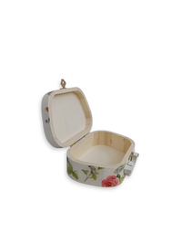 Kofferförmige Schmuckschatulle - Rosen I 2