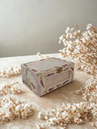 Schmuckschatulle mit Fenster - Lavendel 1