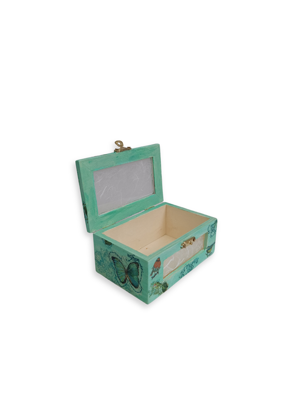 Jewellery Box with Window - Bird