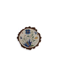Coasters with folk floral design 3