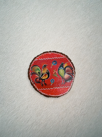 Coasters with folk motif 1