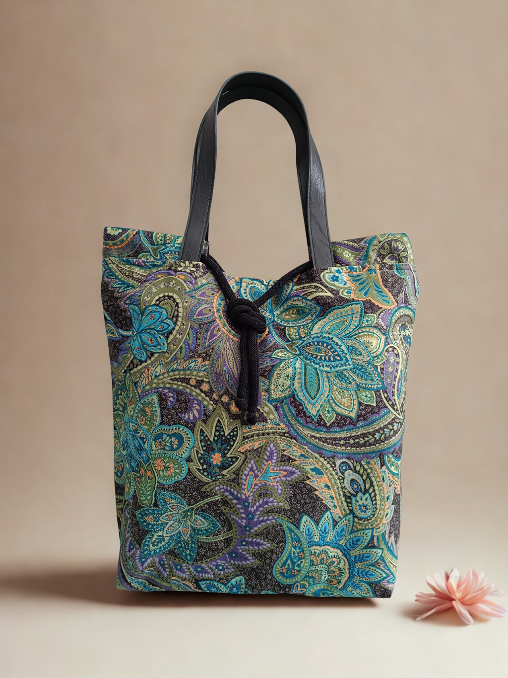 Velours Beutel Shopper