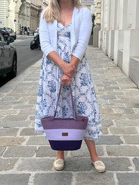 Handtasche Yolo Kordelzauber TriColor Violett Midi 4