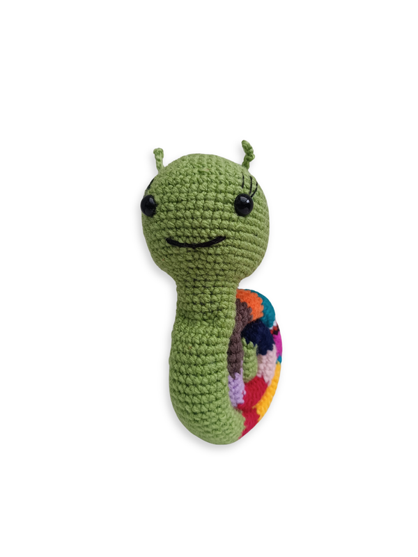 Gehäkelte Schnecke