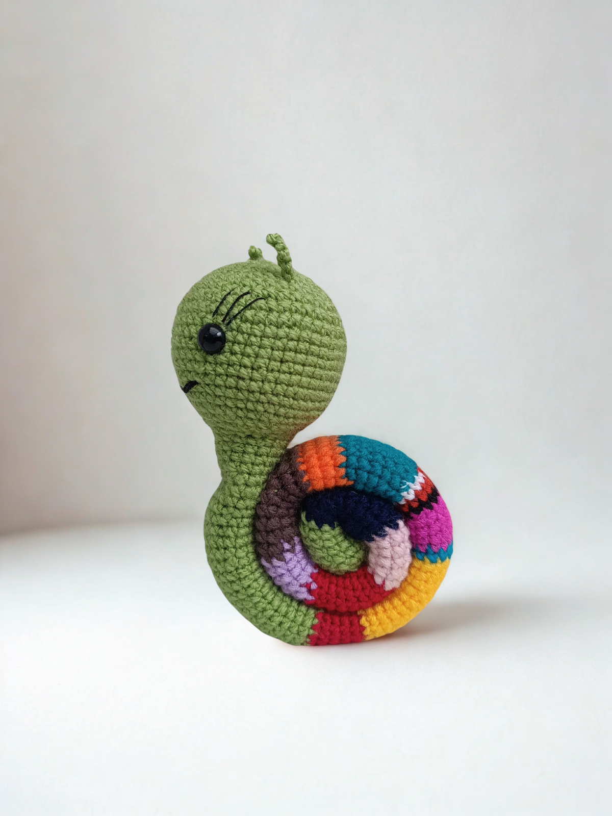 Gehäkelte Schnecke