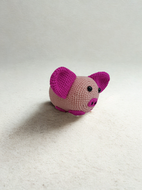 Gehäkeltes Schwein